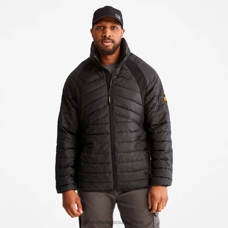 Men Timberland PRO Frostwall Insulated Jacket P64N8270 Clothing Black