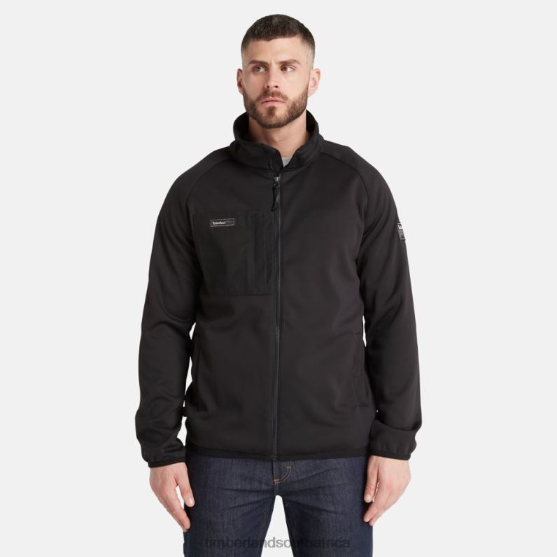 Men Timberland PRO Ironhide Softshell Fleece Jacket P64N8494 Clothing Black