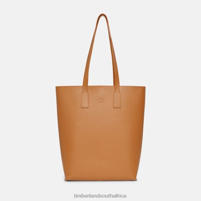 Women Timberland Tuckerman Tote P64N81087 Accessories Burnt Sienna