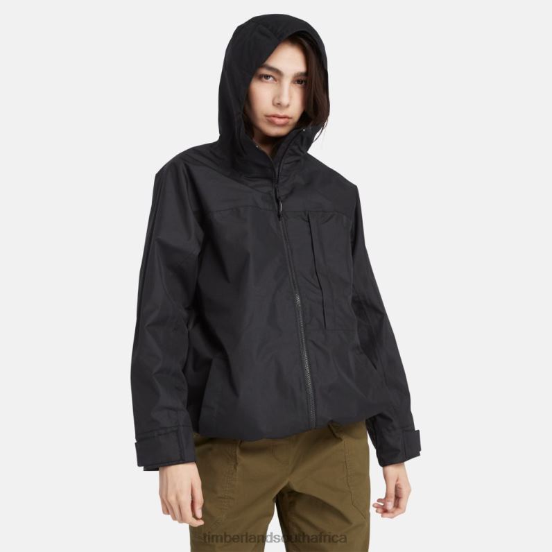 Women Timberland Benton Raincoat P64N81056 Clothing Black