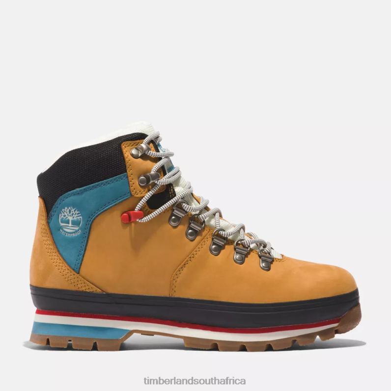 Women Timberland Euro Hiker Waterproof Boot P64N8888 Footwear Wheat Nubuck