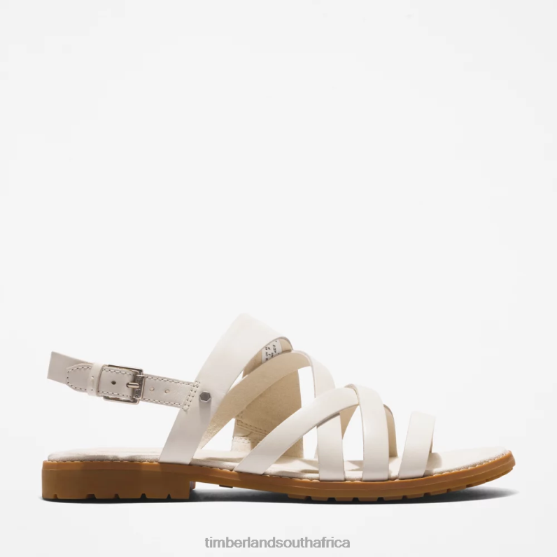 Women Timberland Chicago Riverside Backstrap Sandals P64N8933 Footwear White