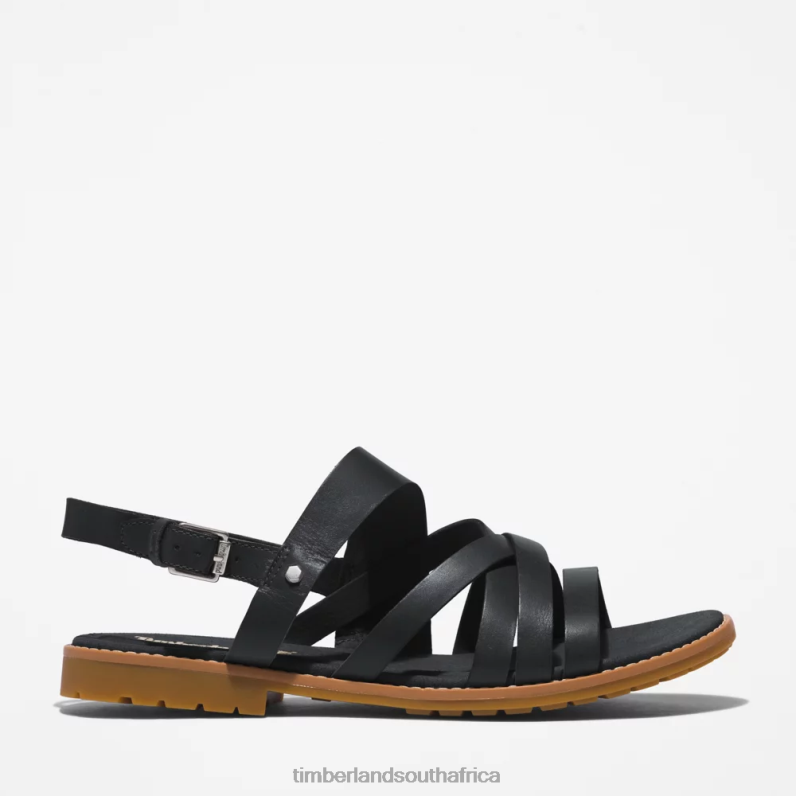 Women Timberland Chicago Riverside Backstrap Sandals P64N8947 Footwear Black